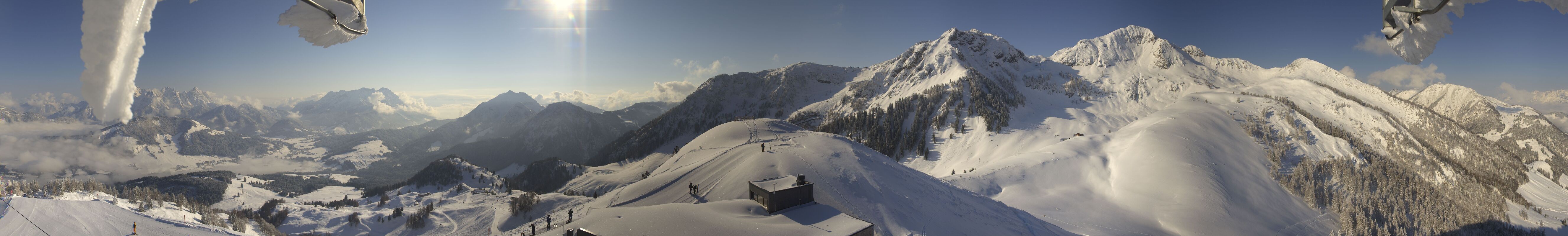 Archiv Foto Webcam Panorama vom Lärchfilzkogel 1645m