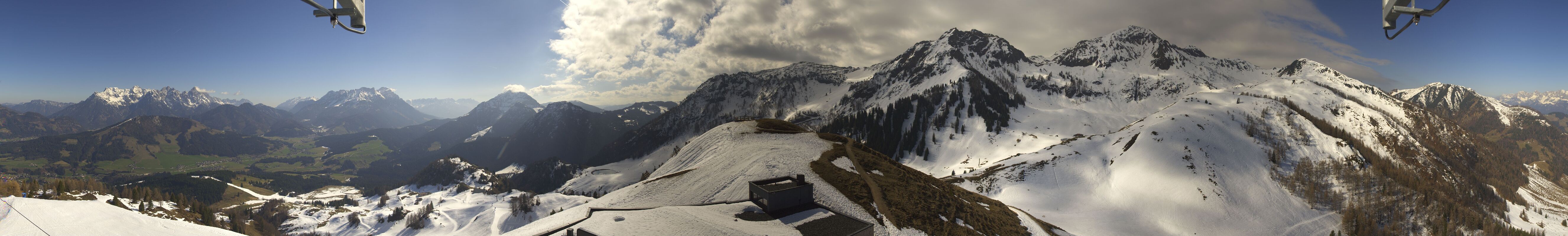 Archiv Foto Webcam Panorama vom Lärchfilzkogel 1645m
