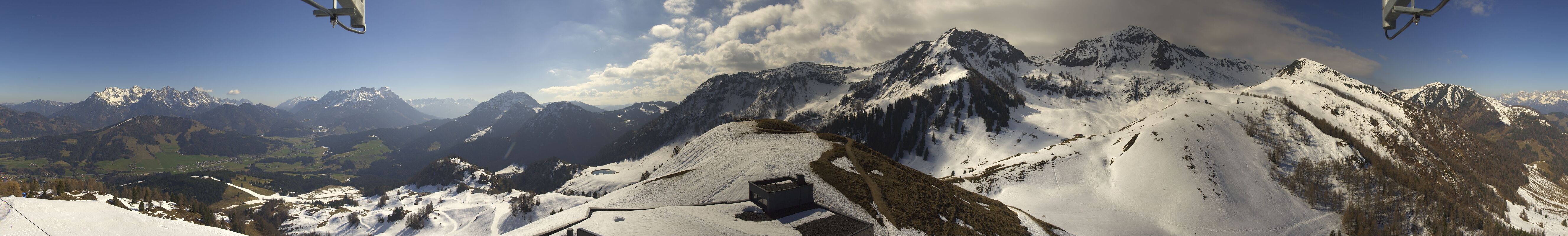 Archiv Foto Webcam Panorama vom Lärchfilzkogel 1645m