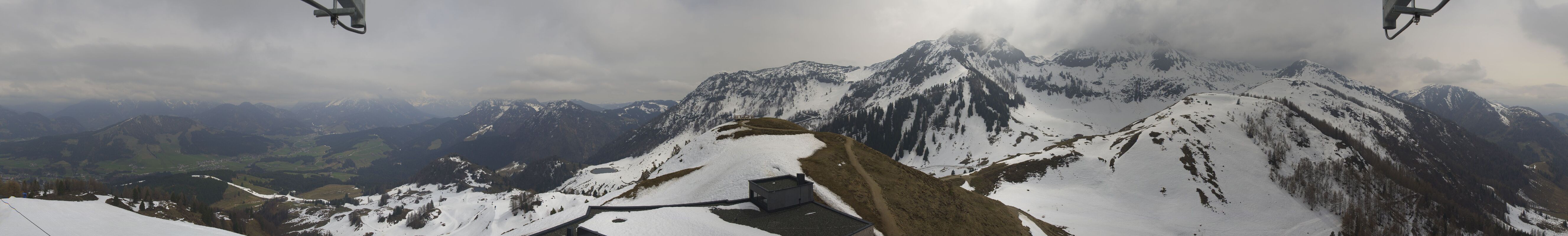 Archiv Foto Webcam Panorama vom Lärchfilzkogel 1645m