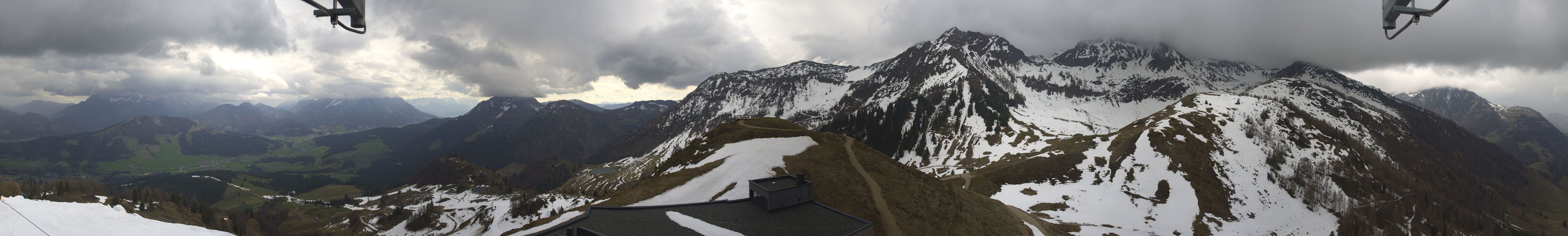 Archiv Foto Webcam Panorama vom Lärchfilzkogel 1645m
