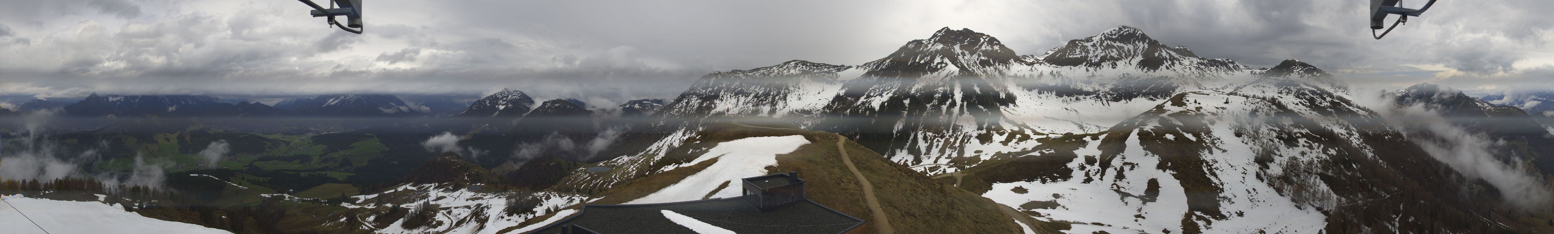 Archiv Foto Webcam Panorama vom Lärchfilzkogel 1645m