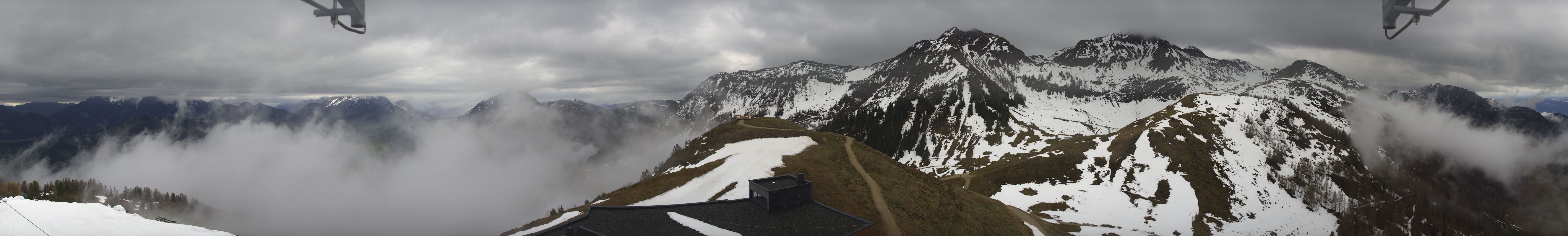 Archiv Foto Webcam Panorama vom Lärchfilzkogel 1645m