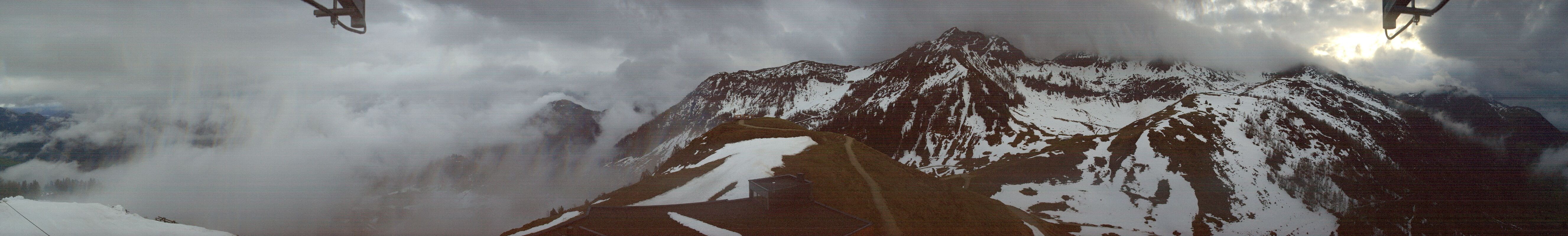 Archiv Foto Webcam Panorama vom Lärchfilzkogel 1645m