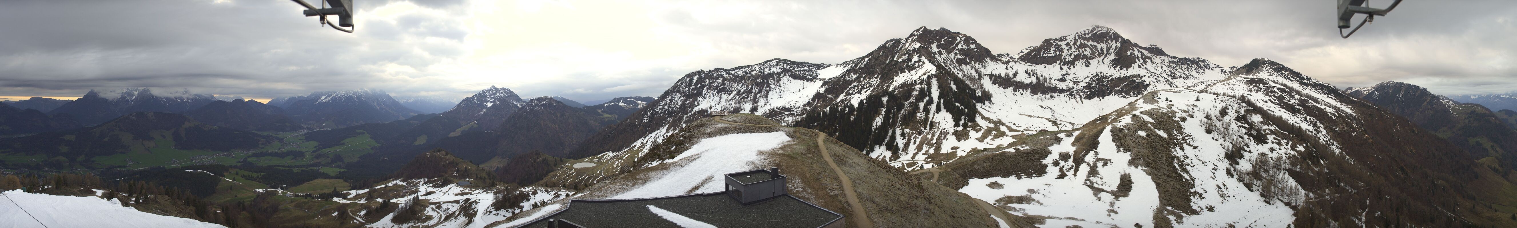 Archiv Foto Webcam Panorama vom Lärchfilzkogel 1645m