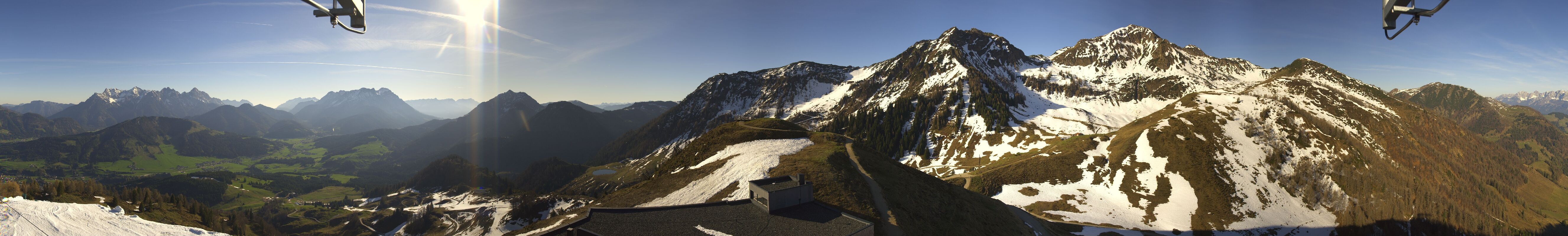 Archiv Foto Webcam Panorama vom Lärchfilzkogel 1645m