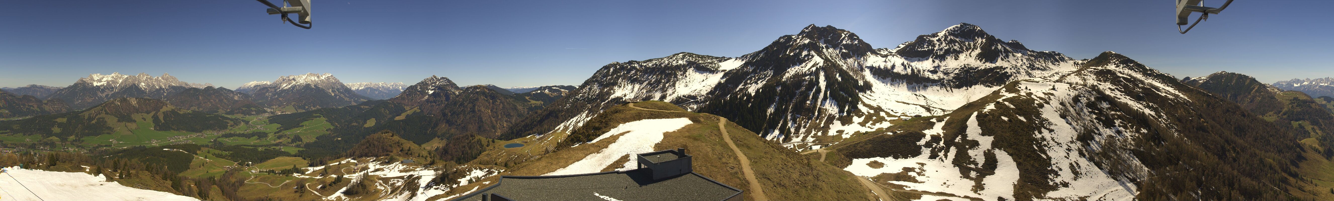 Archiv Foto Webcam Panorama vom Lärchfilzkogel 1645m