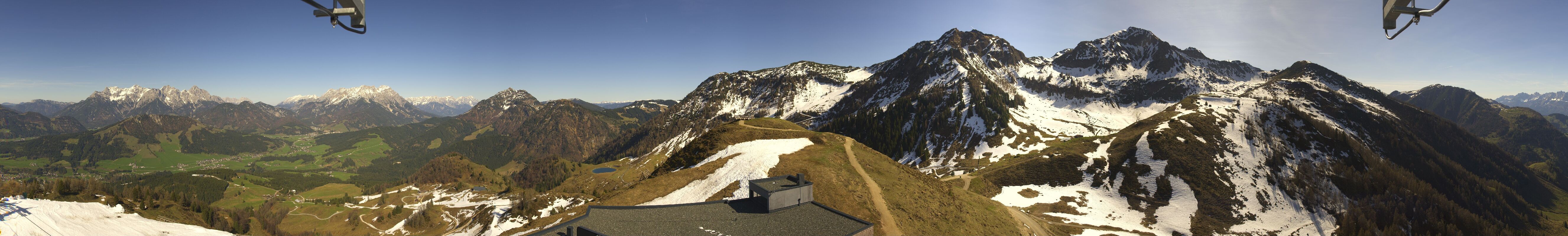 Archiv Foto Webcam Panorama vom Lärchfilzkogel 1645m
