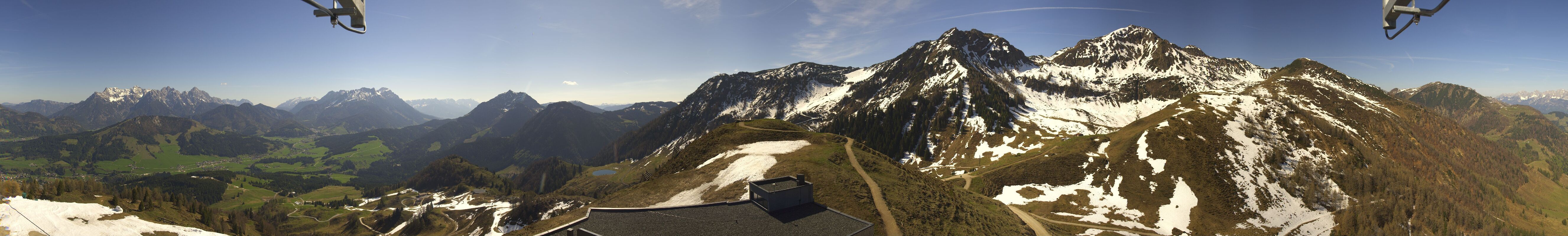 Archiv Foto Webcam Panorama vom Lärchfilzkogel 1645m