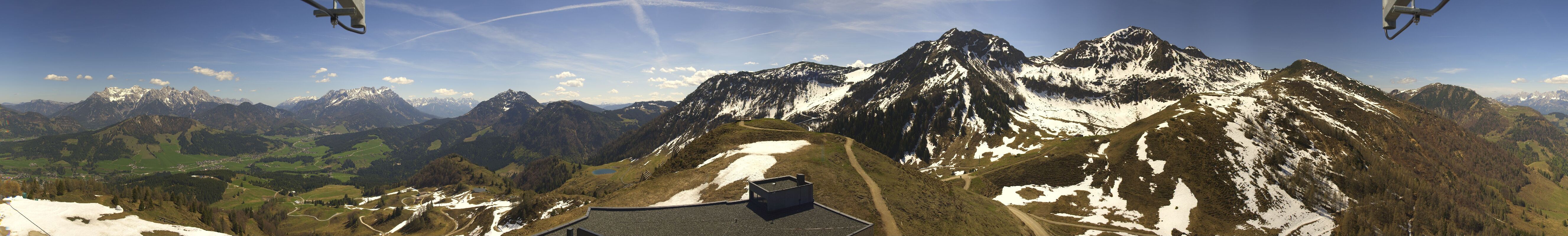 Archiv Foto Webcam Panorama vom Lärchfilzkogel 1645m