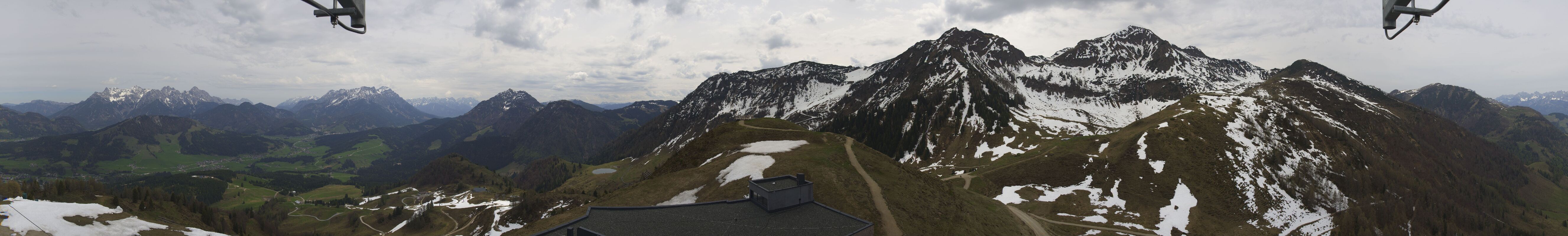 Archiv Foto Webcam Panorama vom Lärchfilzkogel 1645m