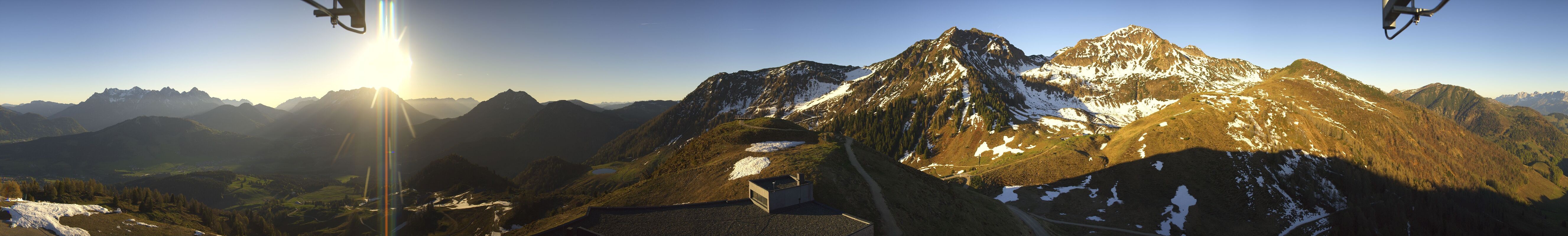 Archiv Foto Webcam Panorama vom Lärchfilzkogel 1645m