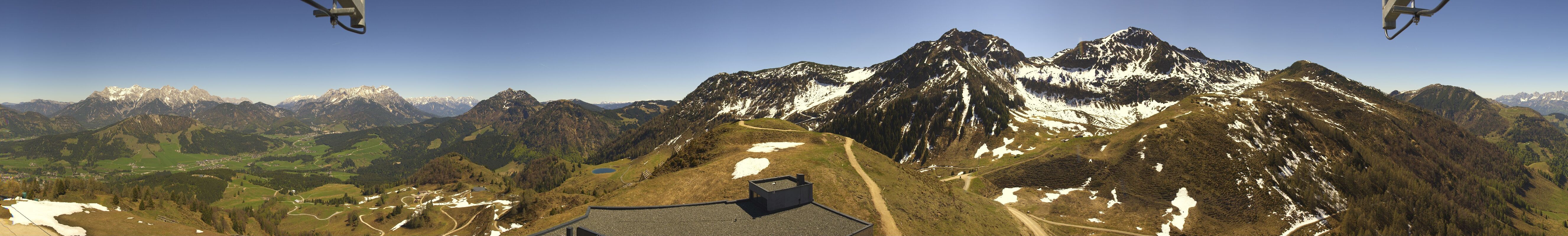 Archiv Foto Webcam Panorama vom Lärchfilzkogel 1645m