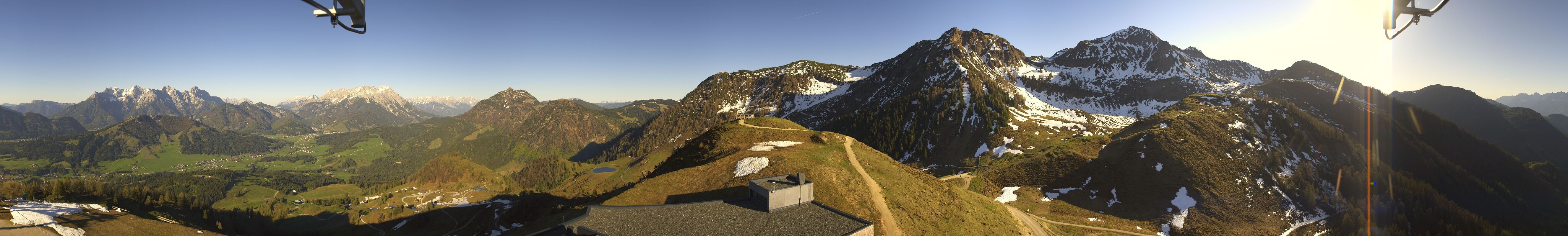 Archiv Foto Webcam Panorama vom Lärchfilzkogel 1645m
