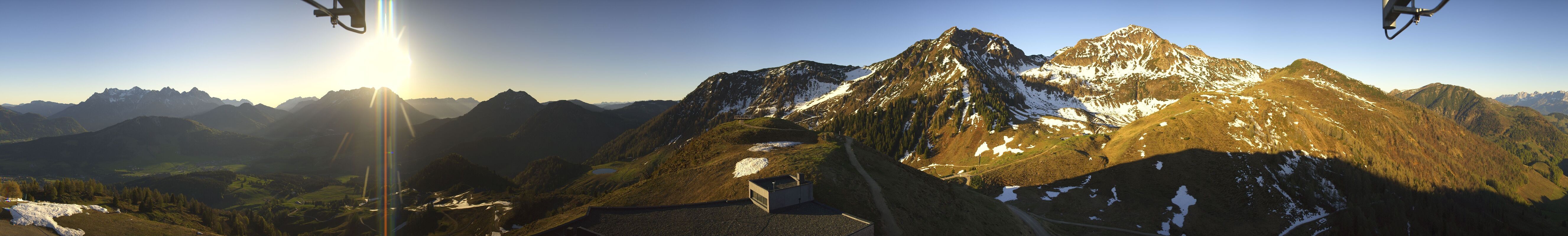 Archiv Foto Webcam Panorama vom Lärchfilzkogel 1645m