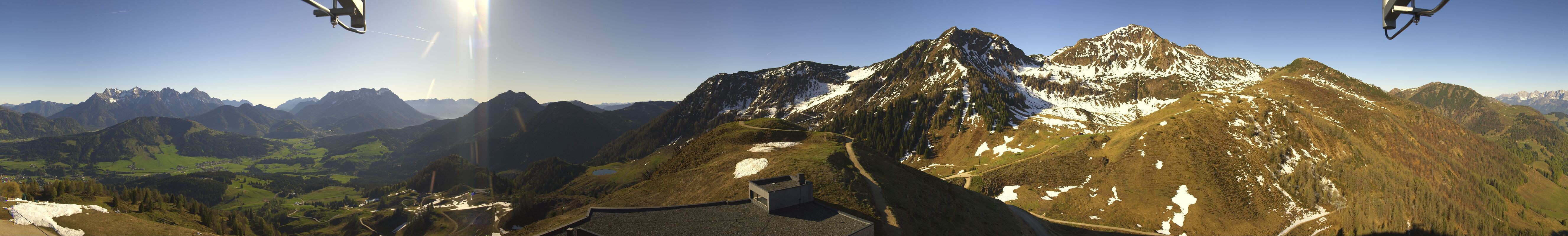 Archiv Foto Webcam Panorama vom Lärchfilzkogel 1645m