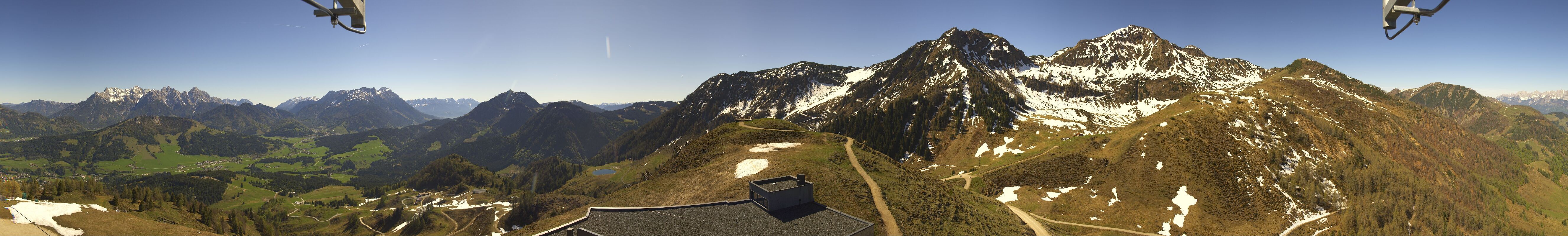 Archiv Foto Webcam Panorama vom Lärchfilzkogel 1645m