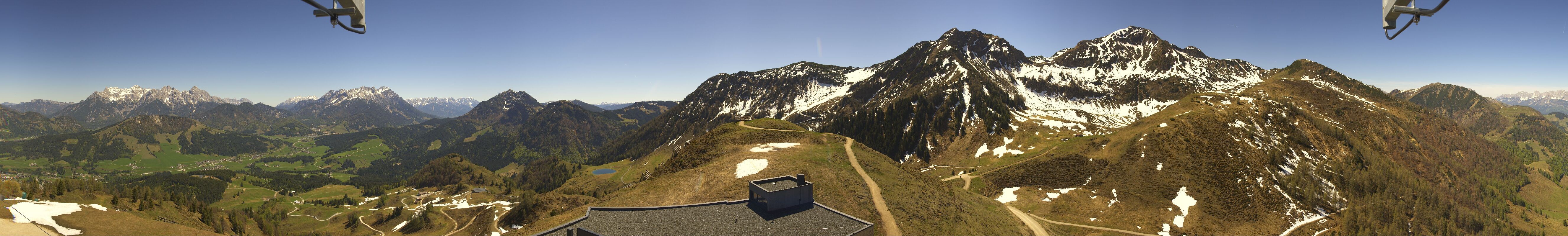 Archiv Foto Webcam Panorama vom Lärchfilzkogel 1645m