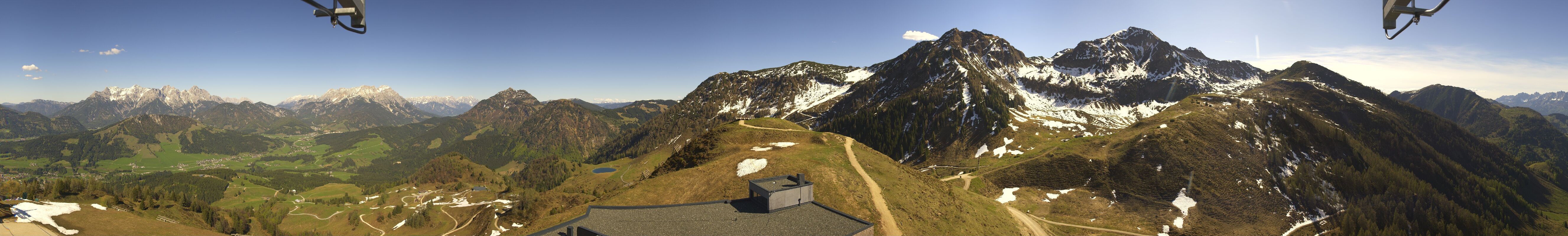 Archiv Foto Webcam Panorama vom Lärchfilzkogel 1645m