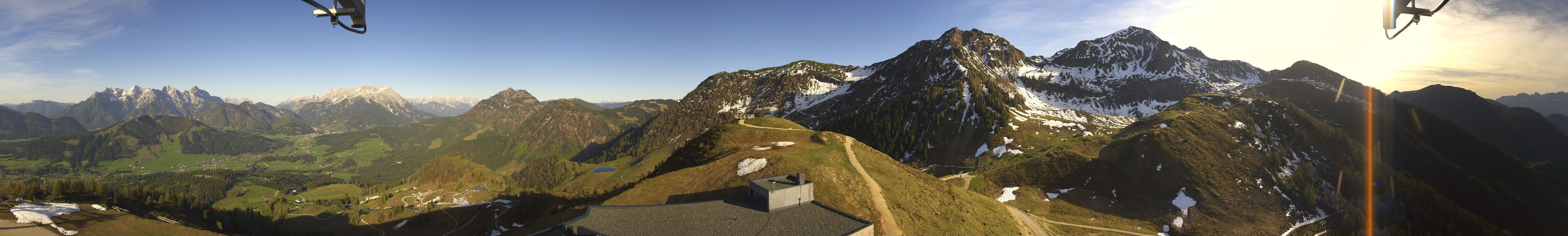 Archiv Foto Webcam Panorama vom Lärchfilzkogel 1645m