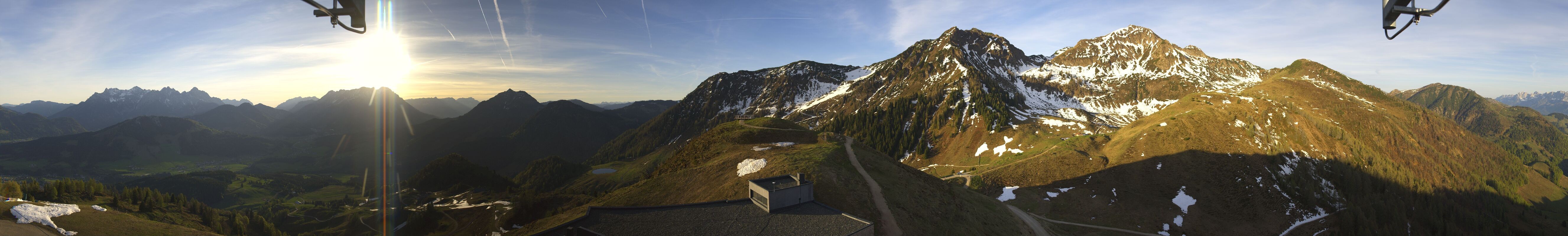 Archiv Foto Webcam Panorama vom Lärchfilzkogel 1645m