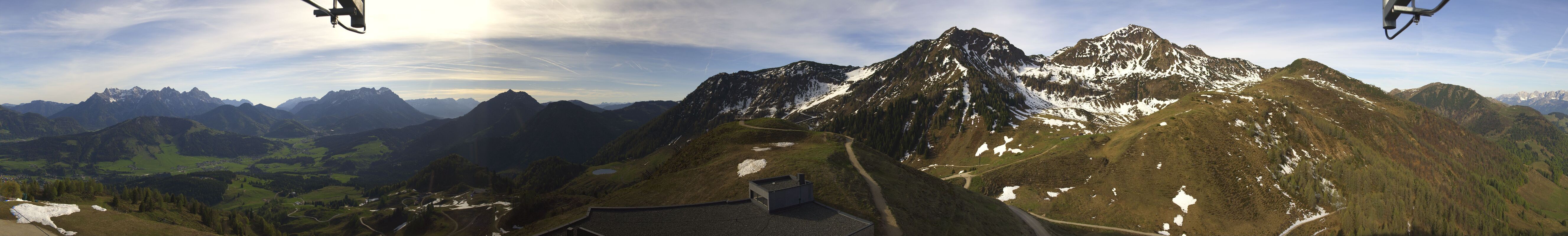 Archiv Foto Webcam Panorama vom Lärchfilzkogel 1645m