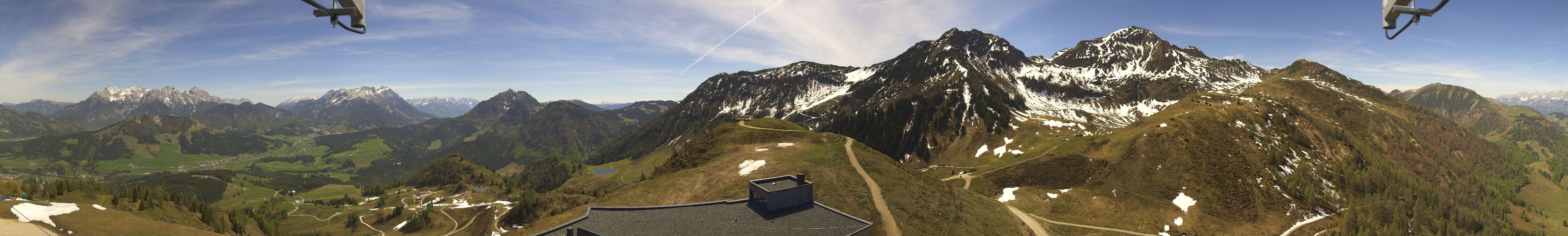 Archiv Foto Webcam Panorama vom Lärchfilzkogel 1645m