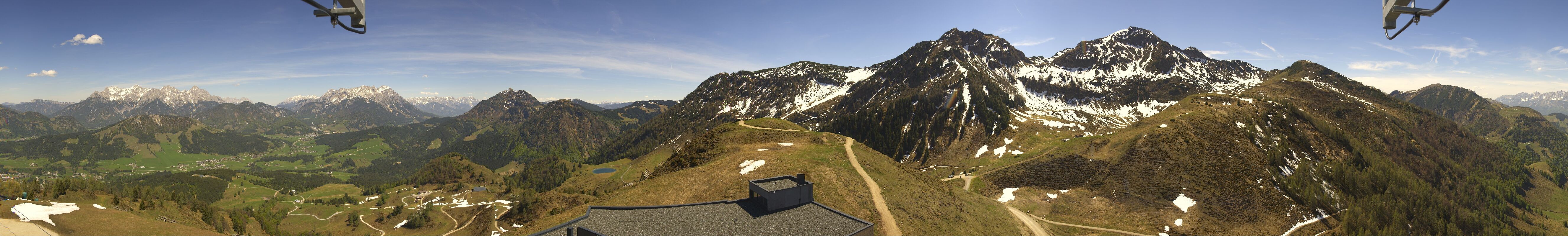 Archiv Foto Webcam Panorama vom Lärchfilzkogel 1645m