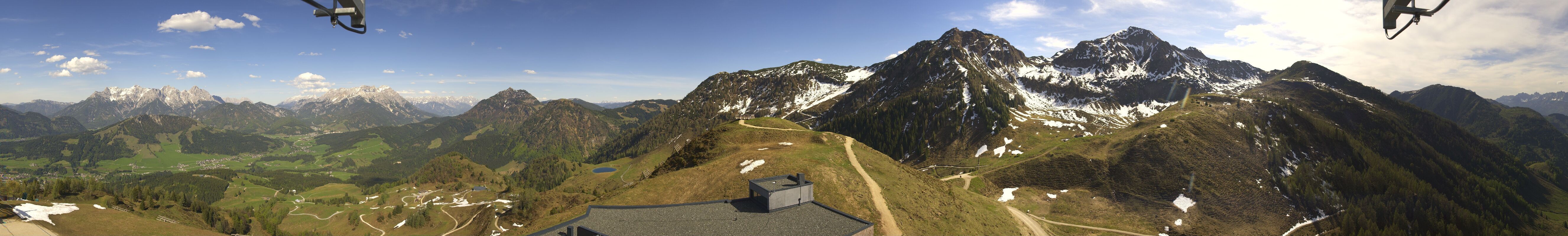 Archiv Foto Webcam Panorama vom Lärchfilzkogel 1645m