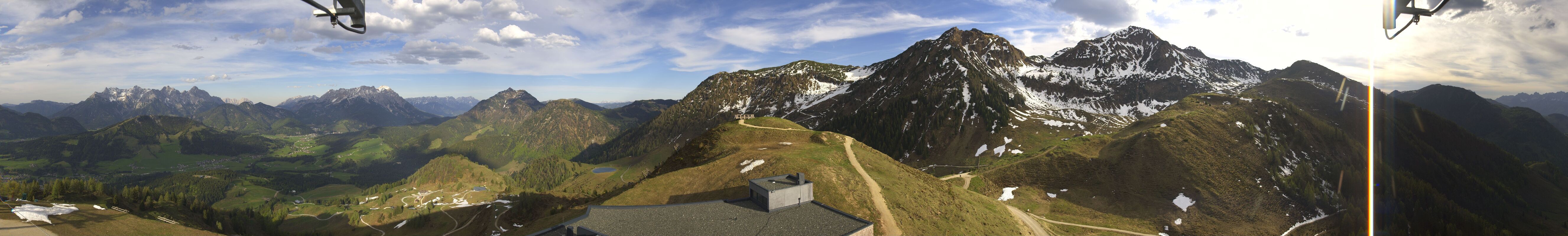 Archiv Foto Webcam Panorama vom Lärchfilzkogel 1645m