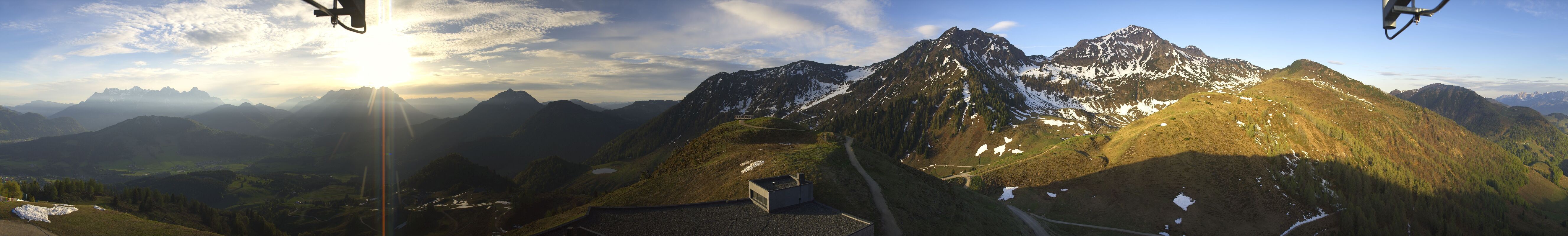 Archiv Foto Webcam Panorama vom Lärchfilzkogel 1645m
