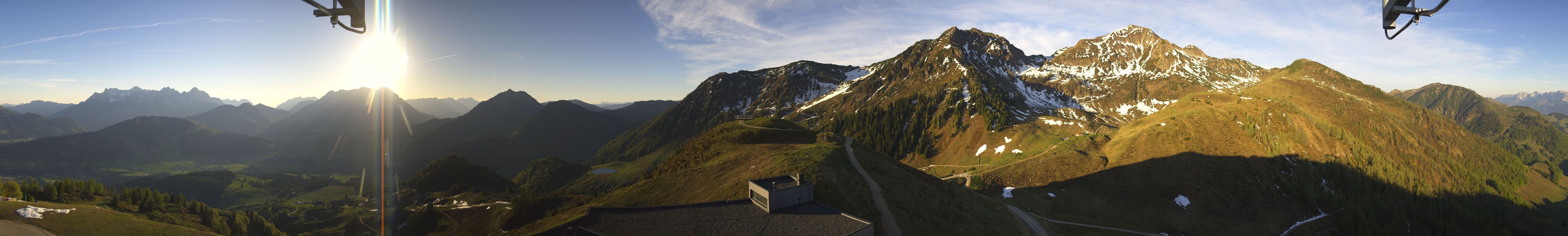 Archiv Foto Webcam Panorama vom Lärchfilzkogel 1645m