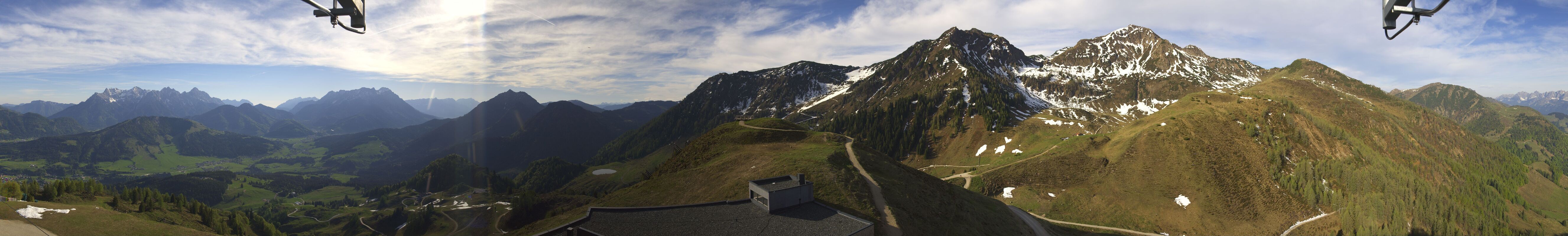 Archiv Foto Webcam Panorama vom Lärchfilzkogel 1645m