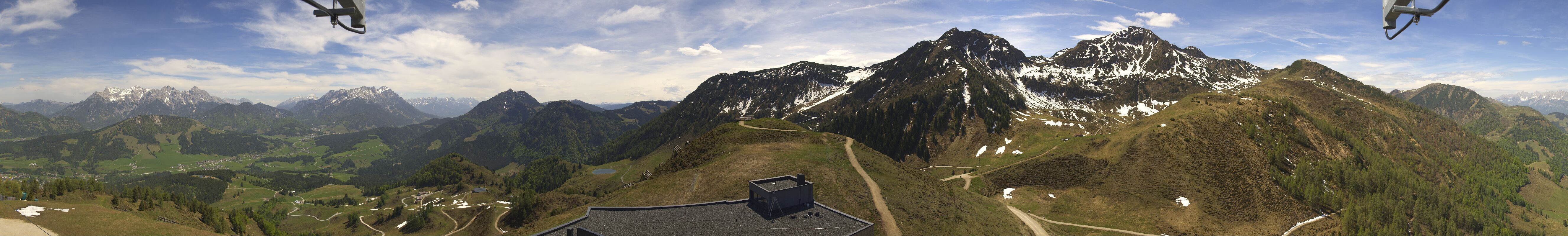 Archiv Foto Webcam Panorama vom Lärchfilzkogel 1645m