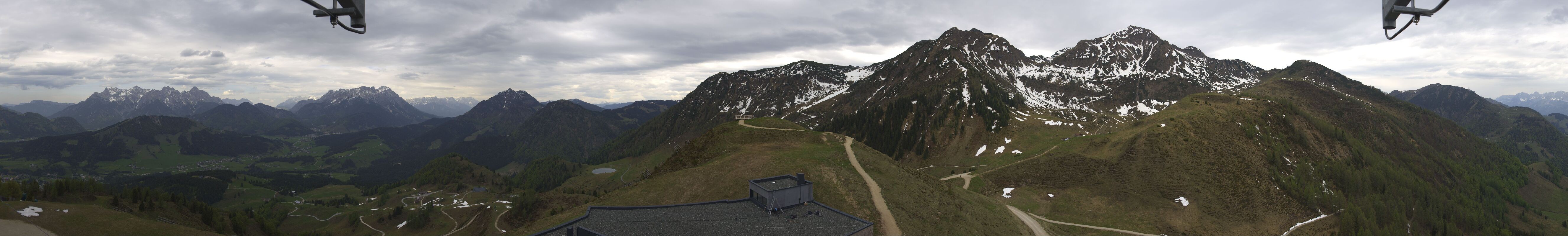 Archiv Foto Webcam Panorama vom Lärchfilzkogel 1645m