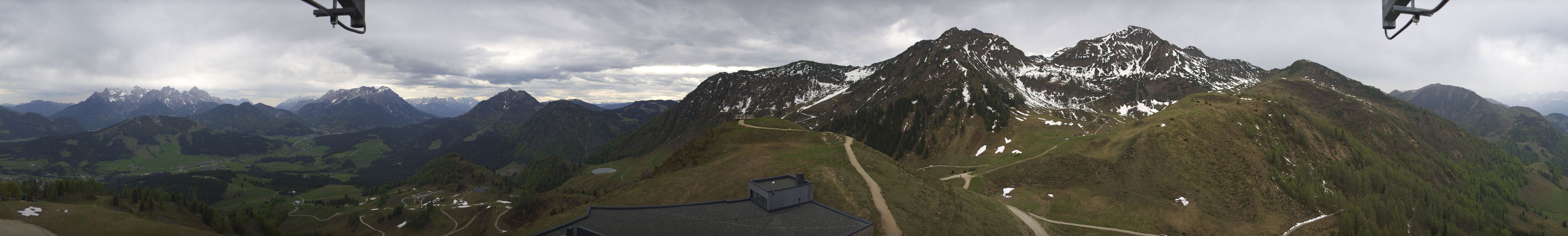 Archiv Foto Webcam Panorama vom Lärchfilzkogel 1645m