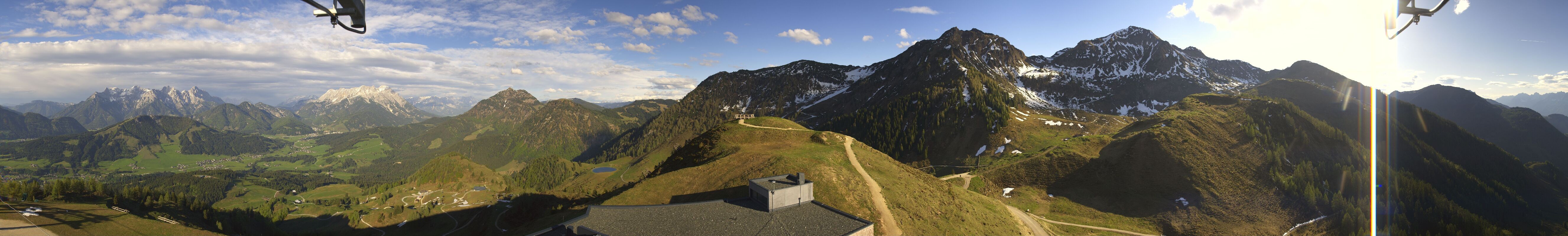 Archiv Foto Webcam Panorama vom Lärchfilzkogel 1645m