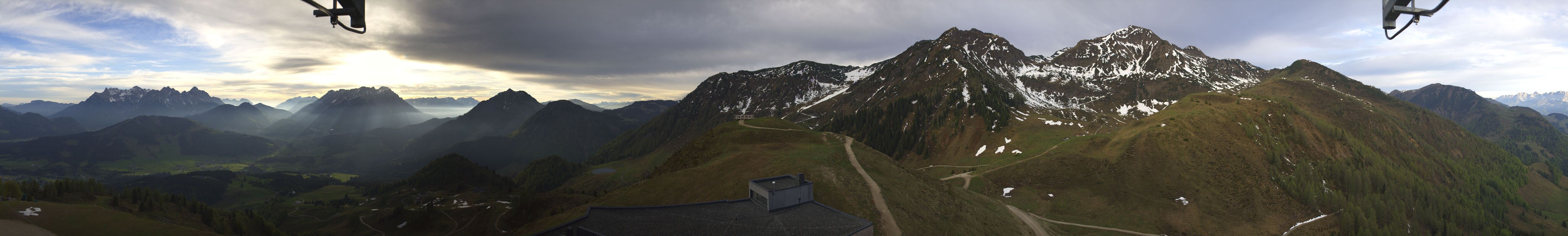 Archiv Foto Webcam Panorama vom Lärchfilzkogel 1645m