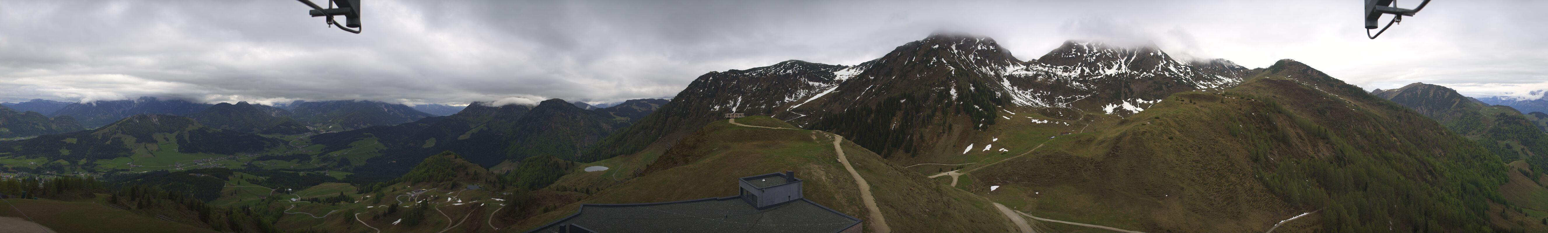 Archiv Foto Webcam Panorama vom Lärchfilzkogel 1645m