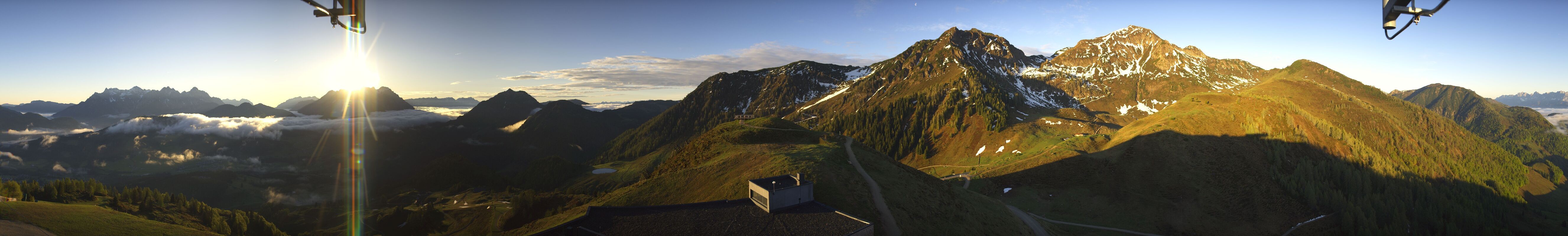 Archiv Foto Webcam Panorama vom Lärchfilzkogel 1645m