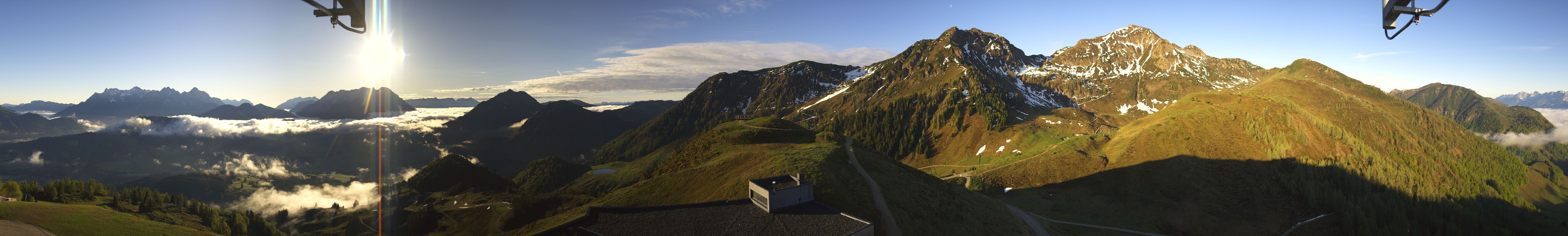 Archiv Foto Webcam Panorama vom Lärchfilzkogel 1645m