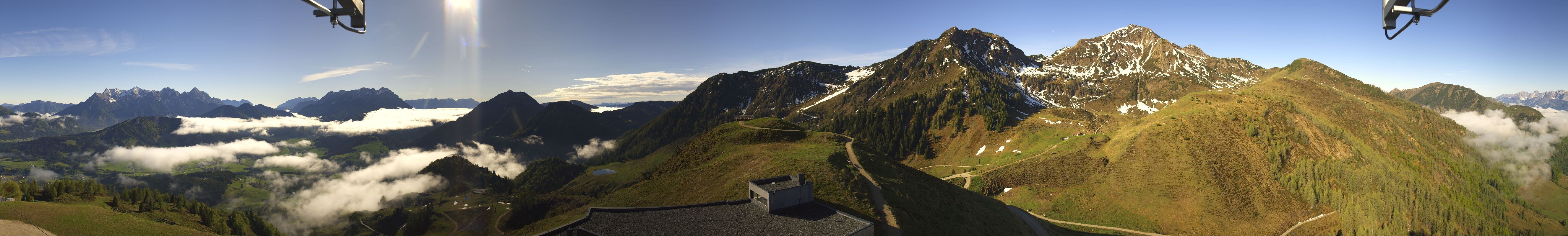 Archiv Foto Webcam Panorama vom Lärchfilzkogel 1645m