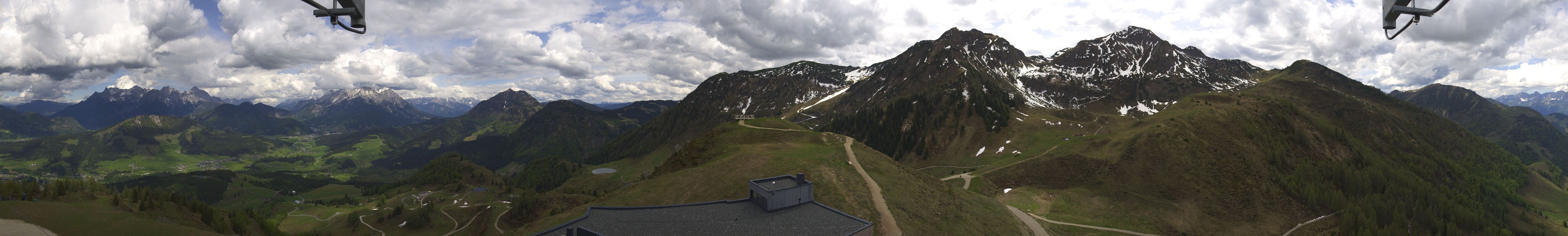 Archiv Foto Webcam Panorama vom Lärchfilzkogel 1645m