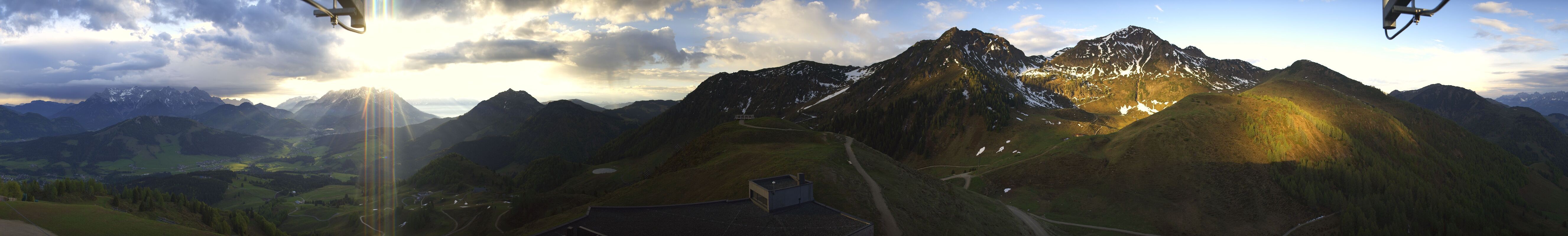 Archiv Foto Webcam Panorama vom Lärchfilzkogel 1645m