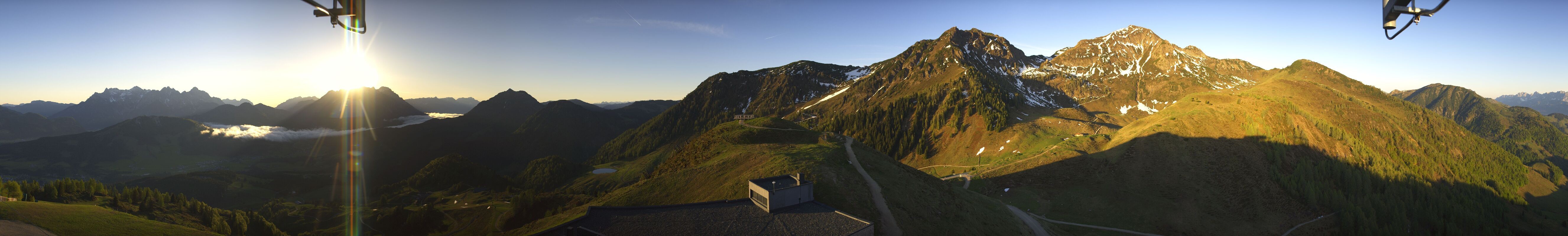 Archiv Foto Webcam Panorama vom Lärchfilzkogel 1645m