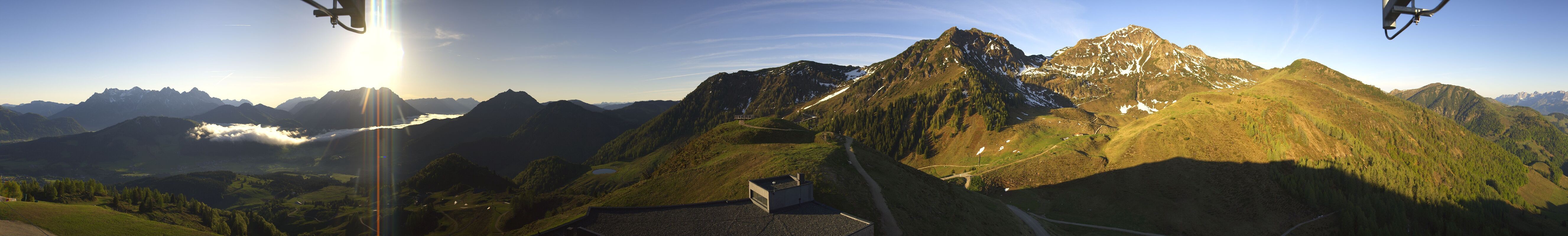 Archiv Foto Webcam Panorama vom Lärchfilzkogel 1645m