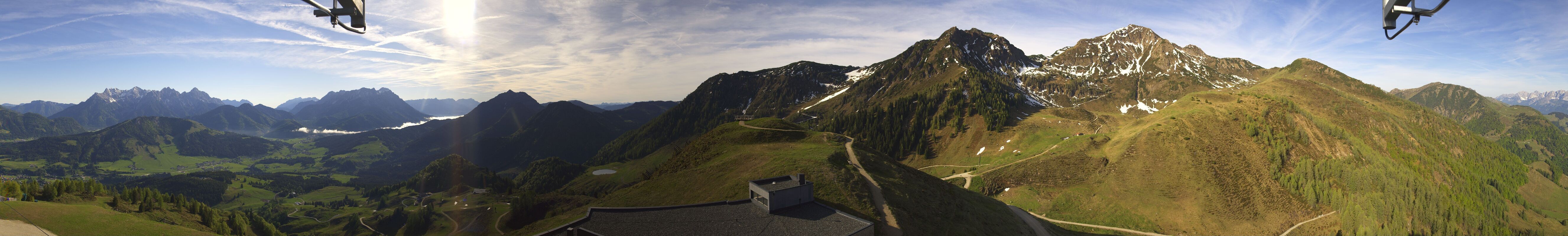 Archiv Foto Webcam Panorama vom Lärchfilzkogel 1645m