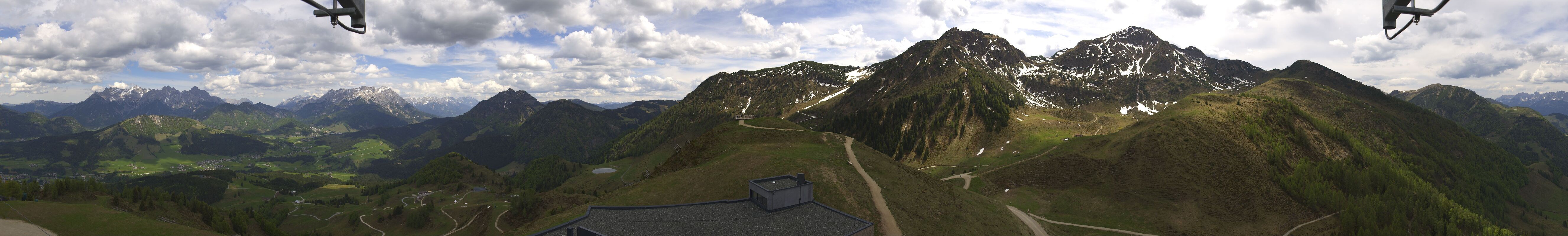 Archiv Foto Webcam Panorama vom Lärchfilzkogel 1645m
