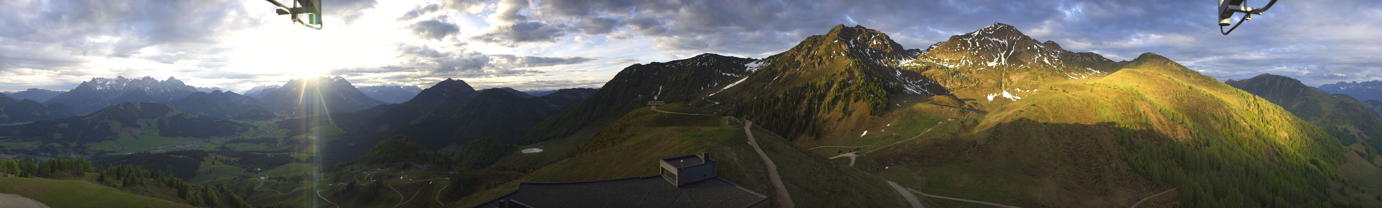 Archiv Foto Webcam Panorama vom Lärchfilzkogel 1645m