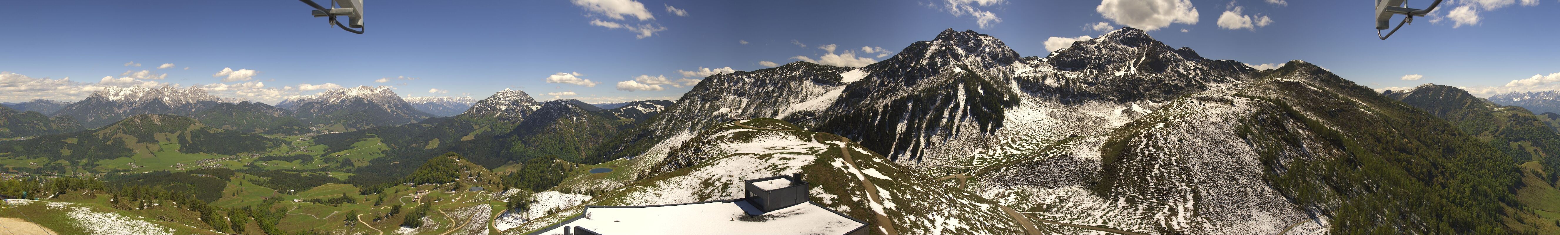 Archived image Webcam View from Laerchfilzkogel 1645m